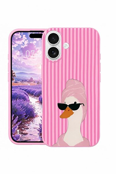 3GEN CASE iPhone 16 Uyumlu Soft Style Collection Lansman Kılıf İçi Kadife Kap...