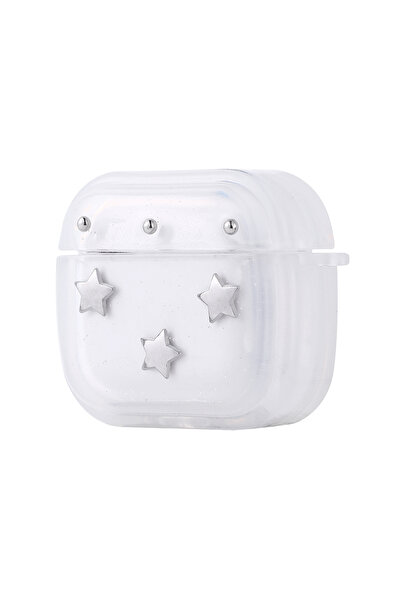 Ahlttiba حافظة شفافة لامعة متوافقة مع Airbag 44 Airbag Design لهاتف Apple Air...