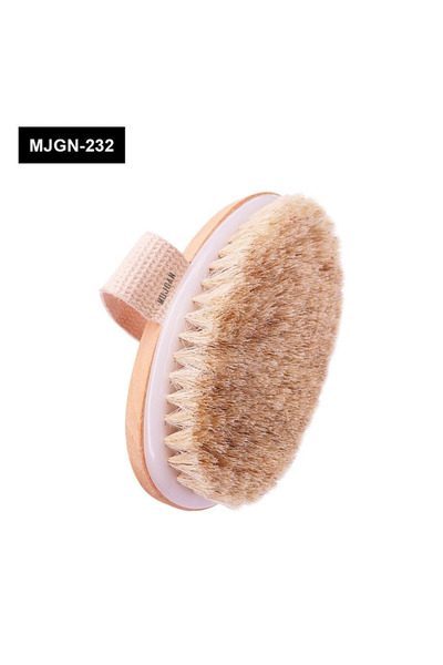MEKs Natural horsehair cellulite brush