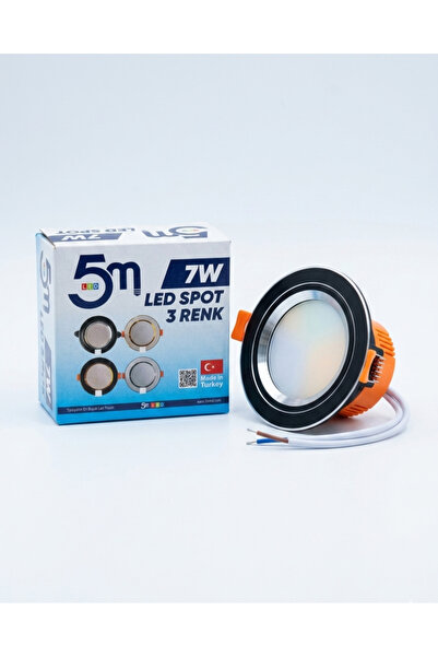 SEGA 7w led spot 3 renk