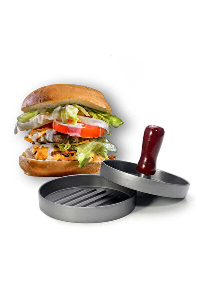 Vivendo Presa hamburger, diametru 11.5cm, din aluminiu cu strat anti-aderent