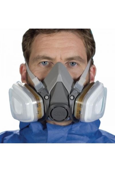 3M 501 - Capac pentru fixarea pre-filtrelor (set 2 buc.)