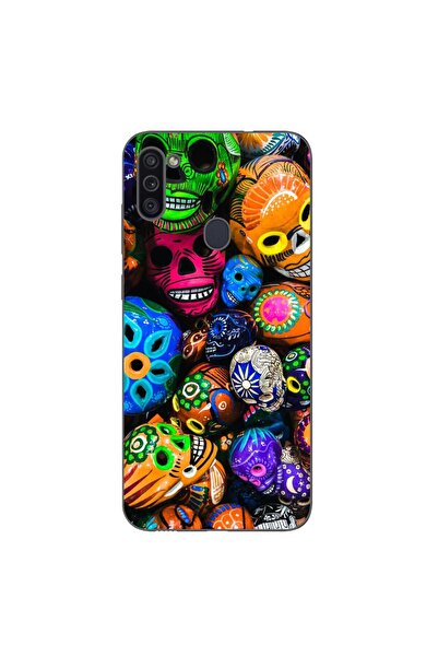 OEM Θήκη συμβατή με Samsung Galaxy A11 από σιλικόνη gel TPU με σχέδιο πολύχρω...