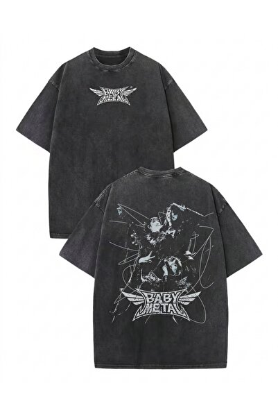 Touz Moda Baby Metal majica sa printom, periva, vintage, unisex, velika veličina