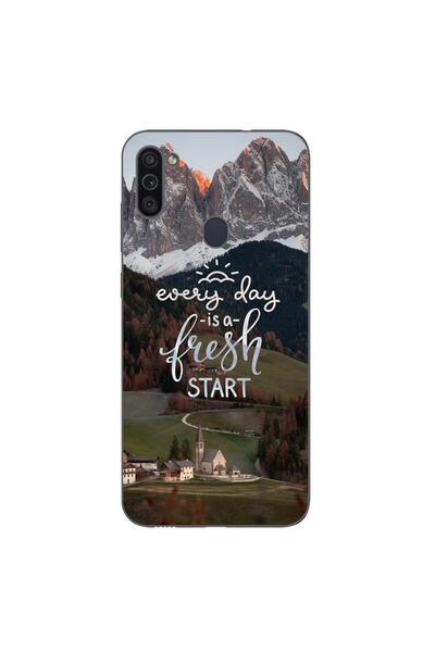 OEM Husa compatibila cu Samsung Galaxy A11 Silicon Gel Tpu Model Mesaj Fresh ...