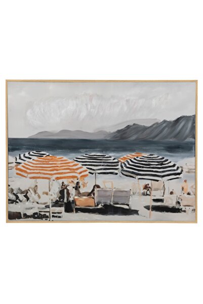 Mudo Concept MAREA ÇERÇEVELİ YAĞLIBOYA TABLO 90X120 CM