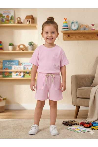 Defy Girl's Summer T-Shirt Shorts Set