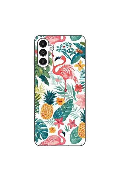 OEM Husa compatibila cu Samsung Galaxy A13 5G Silicon Gel Tpu Model Tropical ...