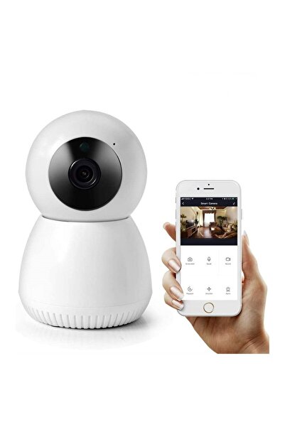 Vivendo Camera de supraveghere Smart WiFi Full HD 1080P cu Night Vision, Roti...
