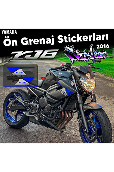 Yamaha Xj6 2016 Ön Grenaj Sticker