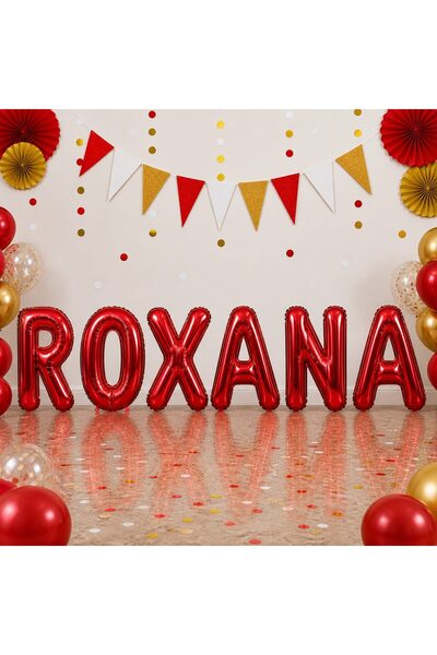 Flippy Baloane Folie Metalizate, Flippy, Set ROXANA, Heliu sau Aer, Pai inclu...
