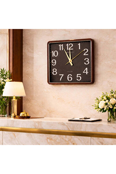 Vivendo Ceas de perete silentios 35 cm mecanism quartz cifre mari usor de cit...