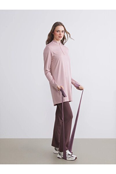LC Waikiki Brown Elastic Waist Flared Women's Sweatpants
