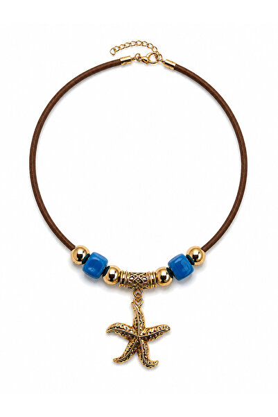 Bo Takı ve Aksesuar Sea Star Charm Rope Necklace