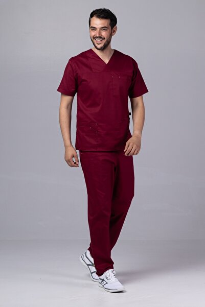 tag Costum medical MEN COTTON STRETCH pentru barbati, Bumbac flexibil cu elas...