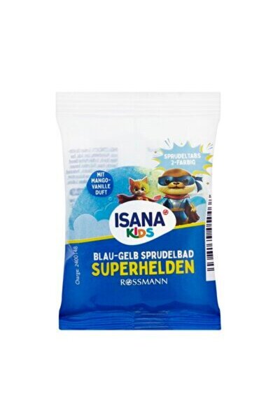 Isana Kids Köpüren Banyo Tabletleri 1 adet