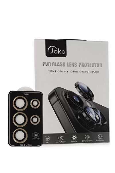 TİMİON Galaxy S23 Ultra Pvd Metal Camera Lens - Gold Please Read the Descript...
