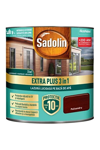 Sadolin Water-based 3-in-1 glaze, glossy finish, Sadolin, Teak, 0.75L / 5738863