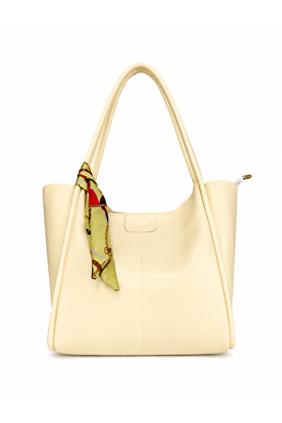SHIKIRTI BAG STORE Κίτρινο Χρώμα Μεγάλου Μεγέθους Γυναικεία Τσάντα Ώμου από Μ...