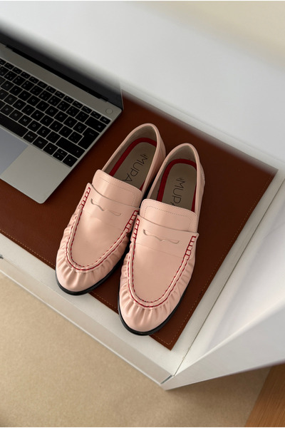 Mupa Shoes Balerini pentru femei PUDRA