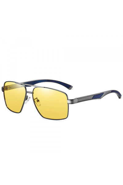 Techsuit Ochelari De Soare Barbati LM001, Polarizati, Protectie UV, Gri Photo...