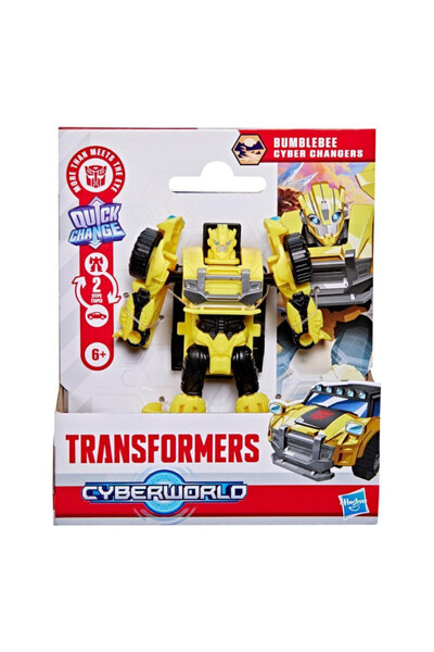 transformers Cyberworld Hızlı Değişim Bumblebee 4" Aksiyon Figürü