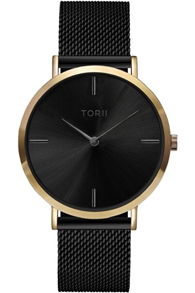 Torii G38BM.BB Ceas clasic de modă negru (pentru femei și bărbați)