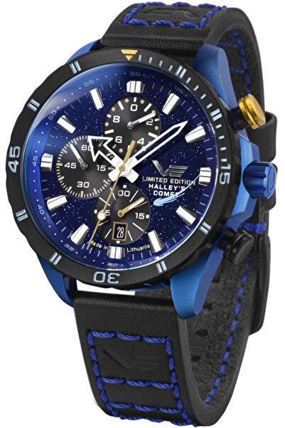 Vostok Europe Ceas bărbătesc 6S10-320E694 — negru, clasic, rezistent la apă.