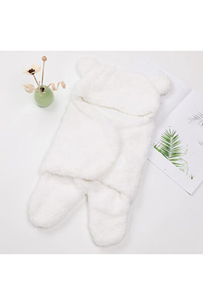Fokelyi Păturică albă din poliester pentru bebeluși 50 x 70 cm Set