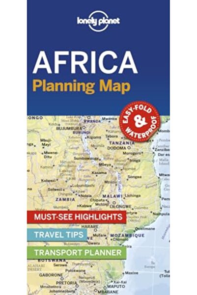 Hachette Lonely Planet Afrika Planlama Haritası