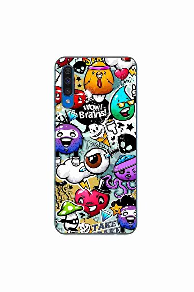 OEM Husa compatibila cu Samsung Galaxy A30S, A50 Silicon Gel Tpu Model Pop Ar...