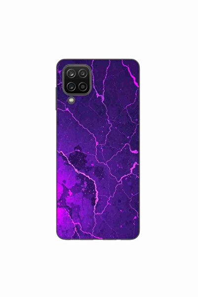 OEM Husa compatibila cu Samsung Galaxy A12 Silicon Gel Tpu Model Ultraviolet ...