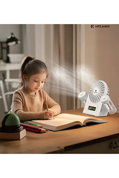 peltech SERİNLETİCİ MASA ÜSTÜ FANI KADEMELİ ÇİFT BUHARLI FAN