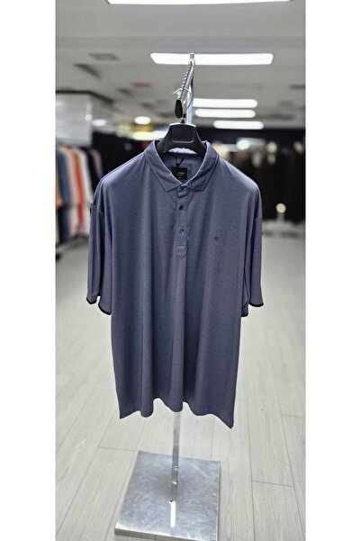 Tony Montana 6321 Büyük Beden Polo Yaka T-Shirt