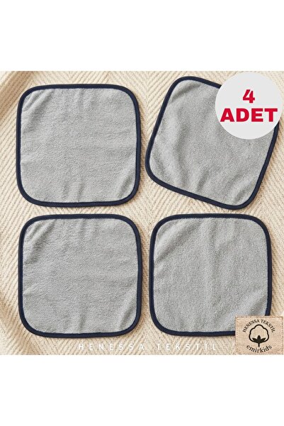 HENESSA TEKSTİL Baby Mouth Wipes & Face Towels 4-Pack 25X25