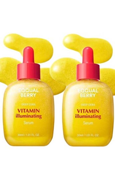 EQQUALBERRY IN VEOLIT eqqualberry 2-Piece Brightening Vitamin C Serum 30+30ml