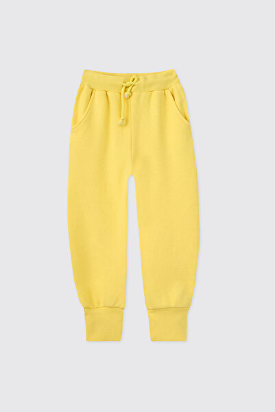 Panço Baby Girl Yellow Sweatpants