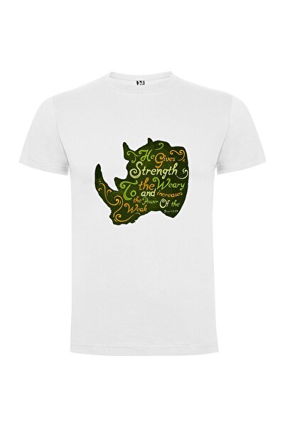 iLovePrints Rhino Reborn Strong Tshirt