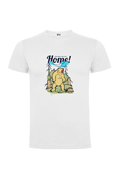 iLovePrints Bear Home T-Shirt Tshirt