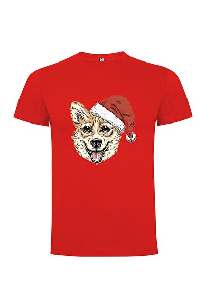 iLovePrints Santa Hatted Pooches Tshirt