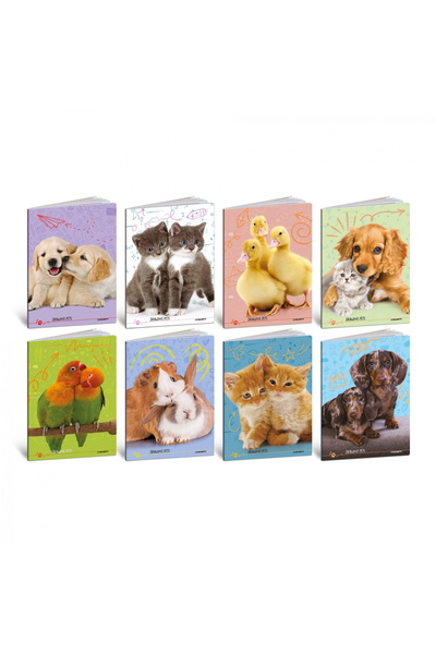MC Micostore Caiet A4 de exercitii - Animale desenate, 100 g/m2, 48 pag. (Mat...
