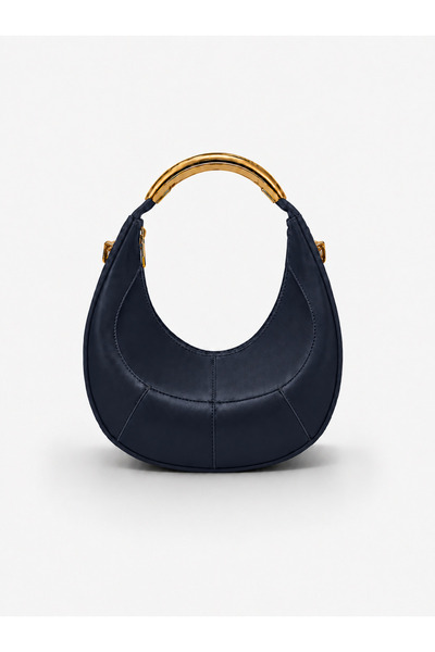 fular & bags Women's Zippered Long Strap Shoulder and Shoulder Bag
