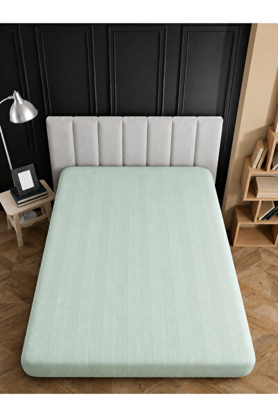 Loyal Home Elastic Jacquard Combed Cotton Bed Sheet