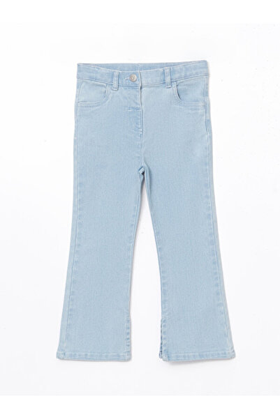 LC Waikiki Sparkling Choices by Shining Store Girls' Jean Pants with Waist Cord