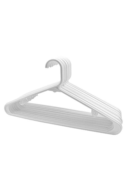 Noon East 20 Piece Lightweight Adult Plastic Hanger, Non-Slip Space-Saving Ha...