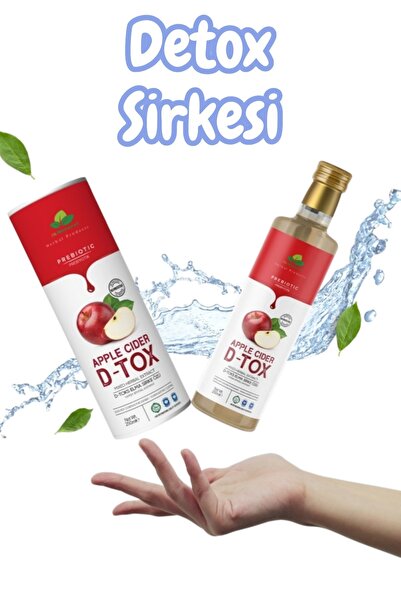 DRNATURAL Elma Özlü Ballı Detox Sirkesi 250 Ml Doğal Fermente ve Katkısız
