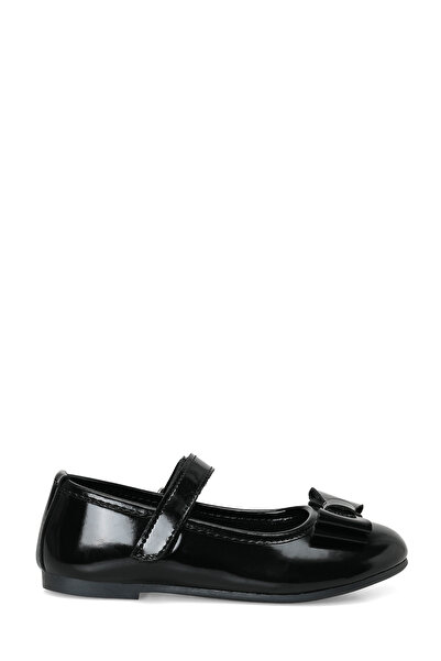 Polaris Mist.P Shiny Black Girls' Ballerinas