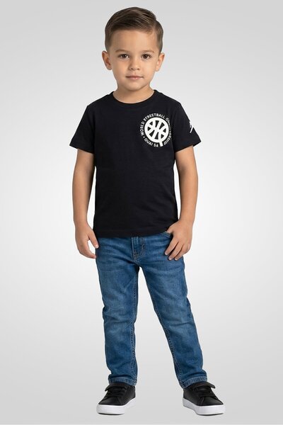 Nike Toddlers Boy Graphic Print Short Sleeve Outdoor T-Shirt, Black