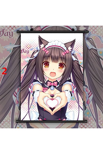 Choice6 30x40cm 2 NekoPara Vanilla Chocola Cinnamon Azuki Coconut Maple HD Pr...