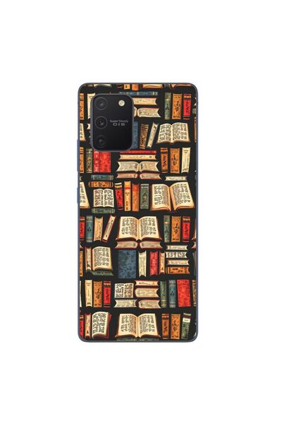 OEM Husa compatibila cu Samsung Galaxy S10 Lite Silicon Gel Tpu Model Books P...